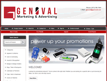 Tablet Screenshot of genoval.com